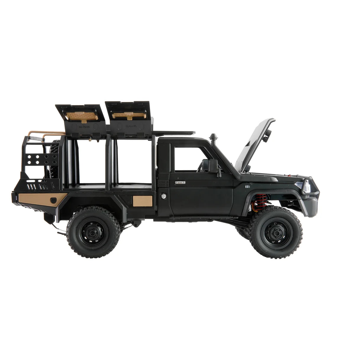 Amewi Toyota Land Cruiser Crawler 4WD 22706 im Maßstab 1:12 Crawler RTR – Seitenansicht