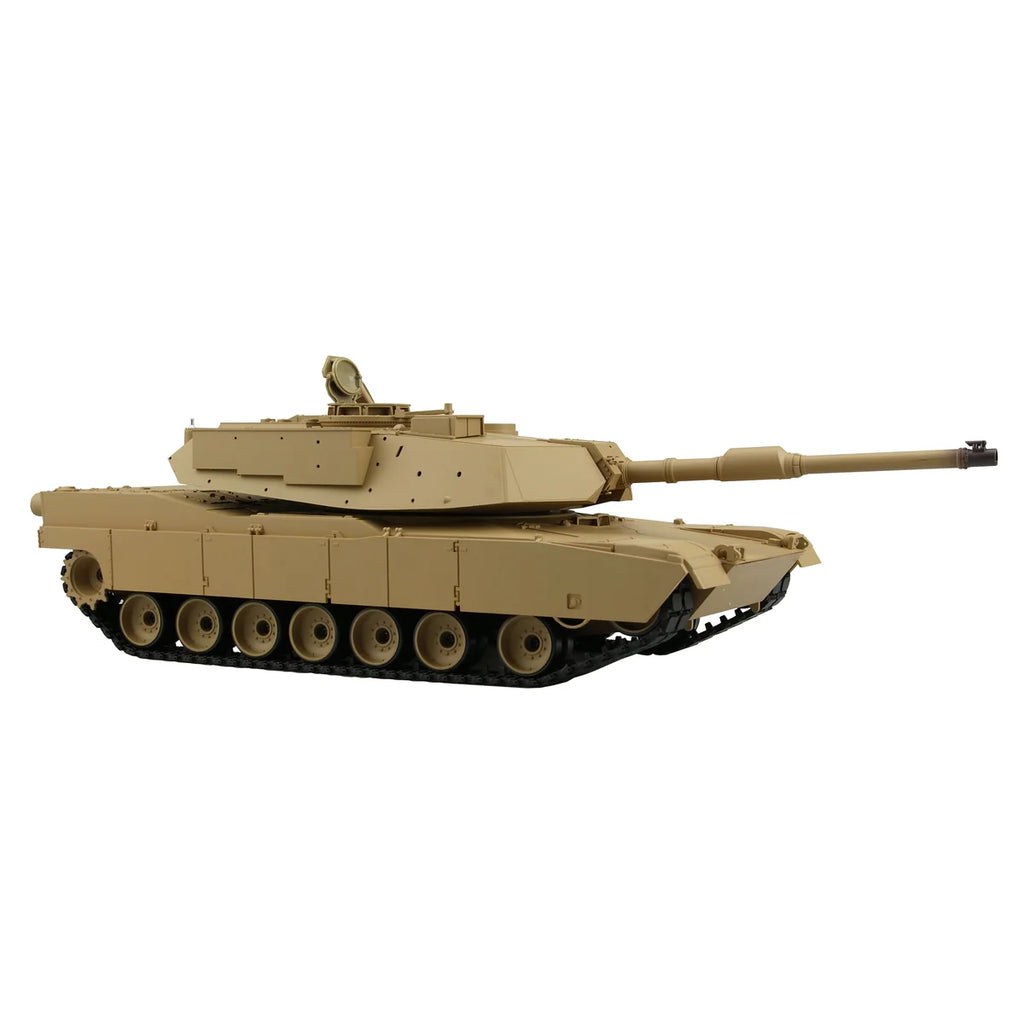 Amewi U.S. M1A2 Advanced Line IR/BB 23076 im Maßstab 1:16 Panzer RTR – Seitenansicht