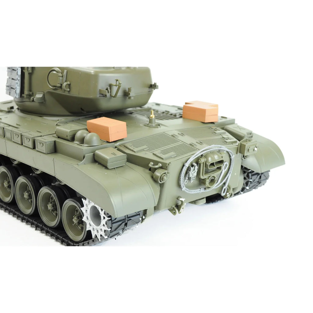 Amewi U.S. M26 Pershing Standard Line IR/BB 23061 im Maßstab 1:16 Panzer RTR – Seitenansicht
