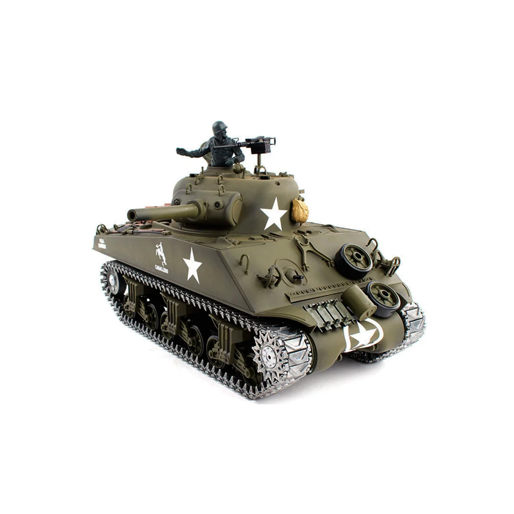 Amewi U.S.M4A3 Sherman Professional Line IR/BB 23055 im Maßstab 1:16 Panzer RTR – Draufsicht
