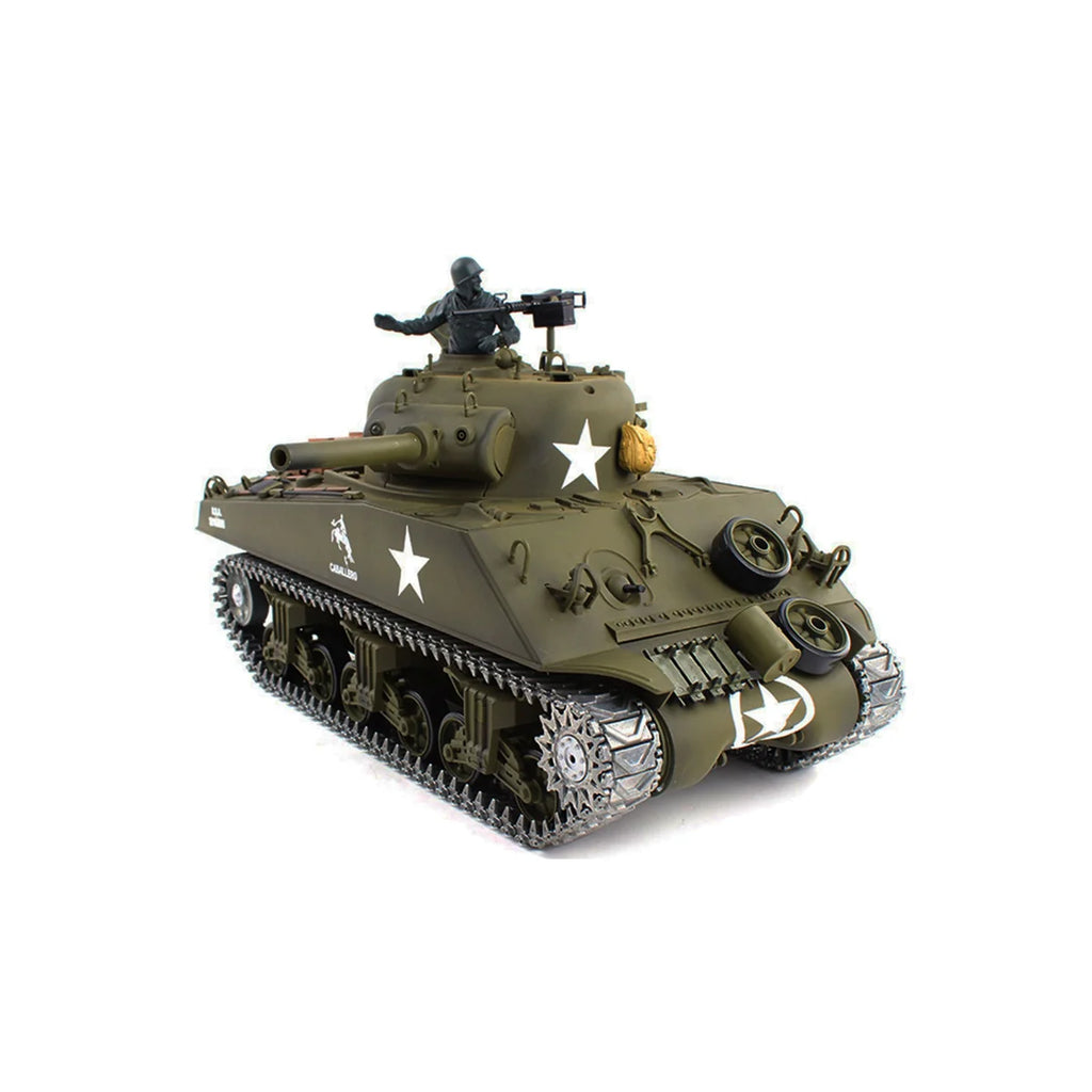 Amewi U.S. M4A3 Sherman Professional Line IR/BB 23115 im Maßstab 1:16 Panzer RTR – Draufsicht