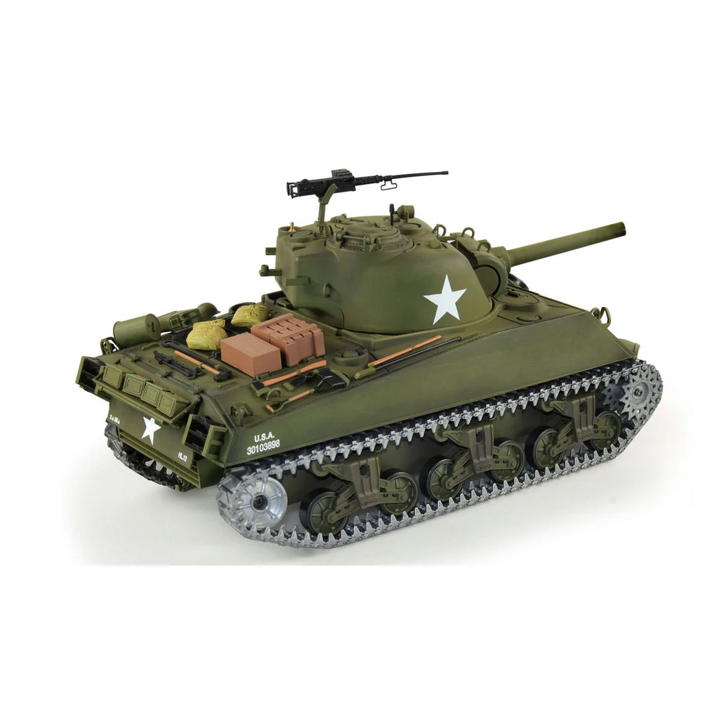 Amewi U.S. M4A3 Sherman Professional Line IR/BB 23115 im Maßstab 1:16 Panzer RTR – Draufsicht
