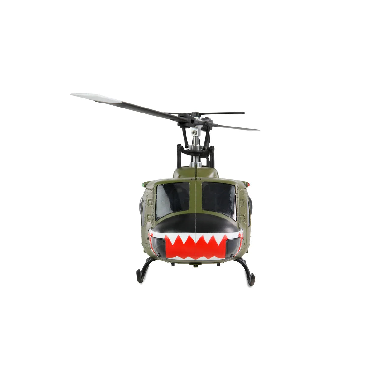 Amewi UH-1 PRO brushless CP-Helikopter 6-Kanal 6G 25352 im Maßstab 1:27 Helikopter RTF – Frontansicht