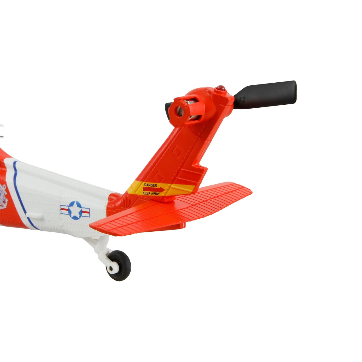 Amewi UH-60L Black Hawk Coastguard Brushless Helikopter 4-Kanal 6G 25357 Helikopter RTF – Seitenansicht
