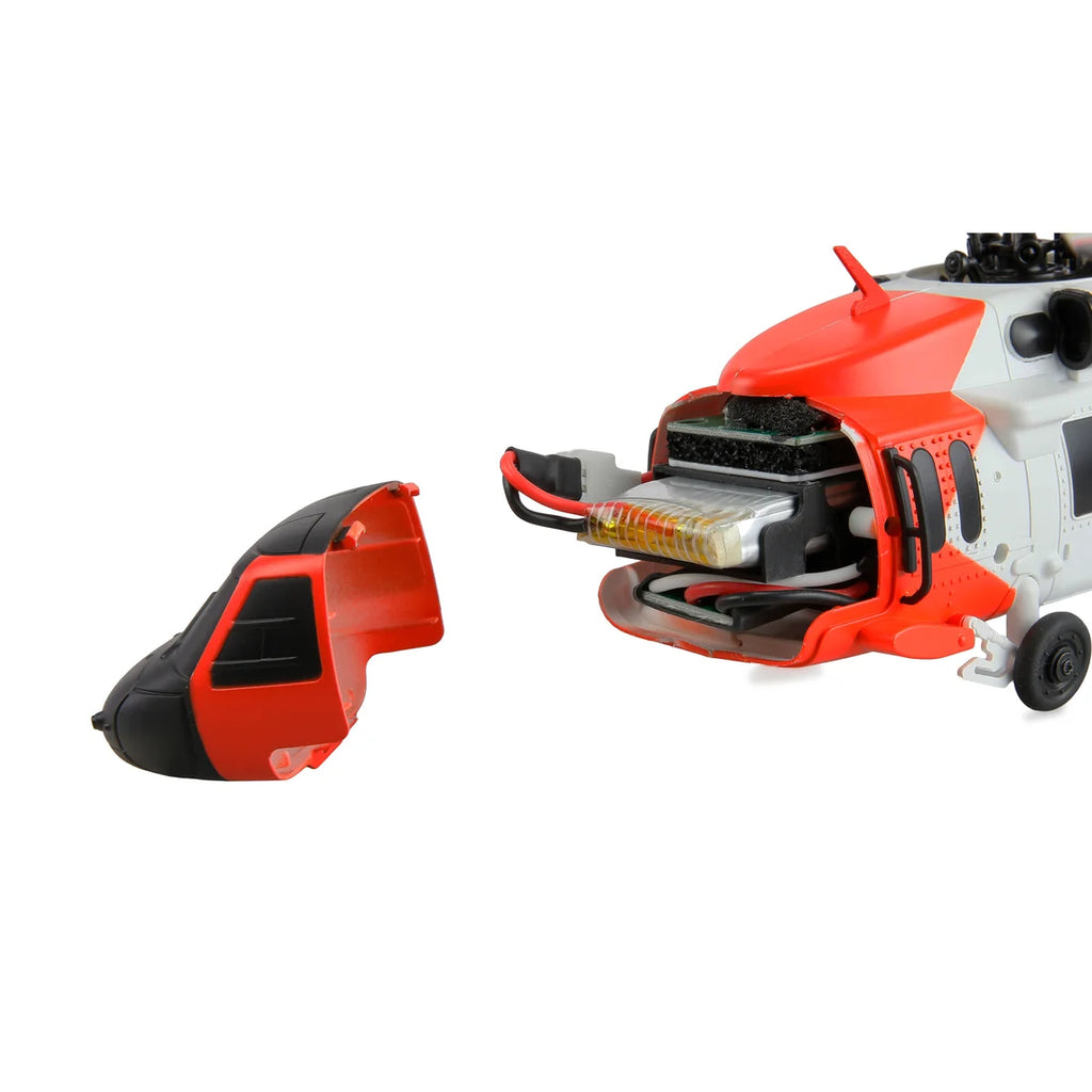 Amewi UH-60L Black Hawk Coastguard Brushless Helikopter 4-Kanal 6G 25357 Helikopter RTF – Lieferumfang und Zubehör
