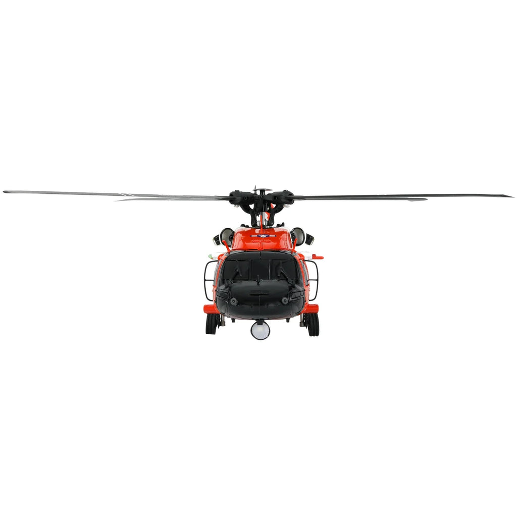 Amewi UH60 Black Hawk Coastguard Helikopter 6G/3D 25366 im Maßstab 1:47 Helikopter RTF – Draufsicht