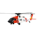 Amewi UH60 Black Hawk Coastguard Helikopter 6G/3D 25366 im Maßstab 1:47 Helikopter RTF – Seitenansicht