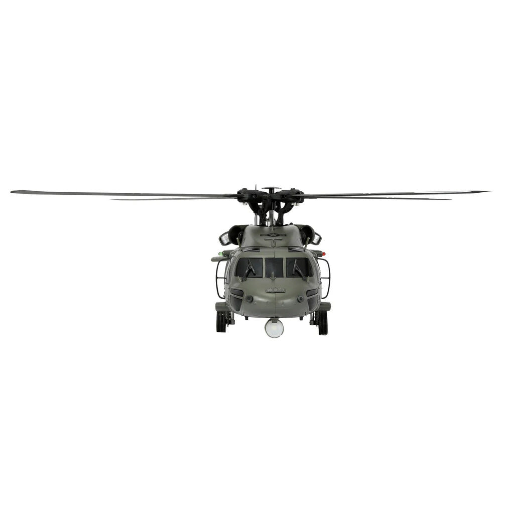 Amewi UH60 Black Hawk Marine CP Helikopter 6G/3D 25367 im Maßstab 1:47 Helikopter RTF – Frontansicht