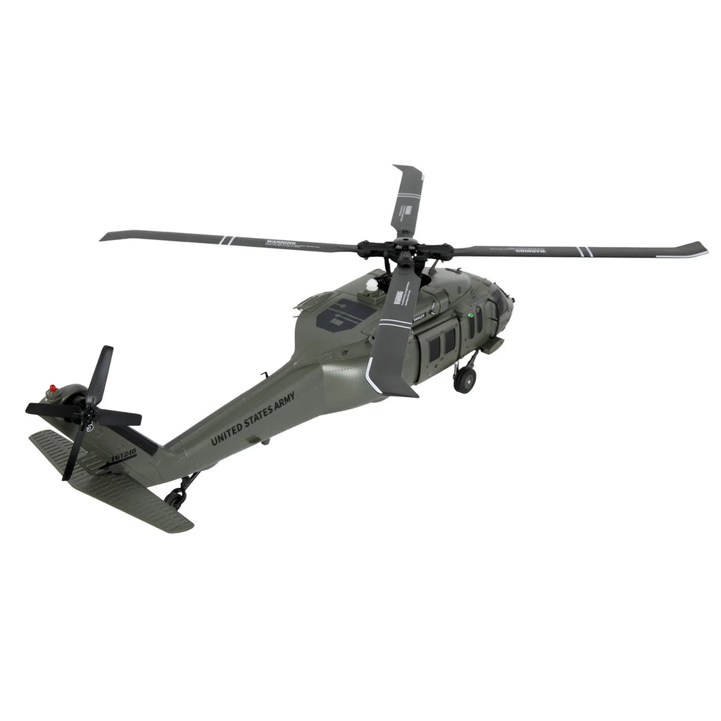 Amewi UH60 Black Hawk Marine CP Helikopter 6G/3D 25367 im Maßstab 1:47 Helikopter RTF – Seitenansicht