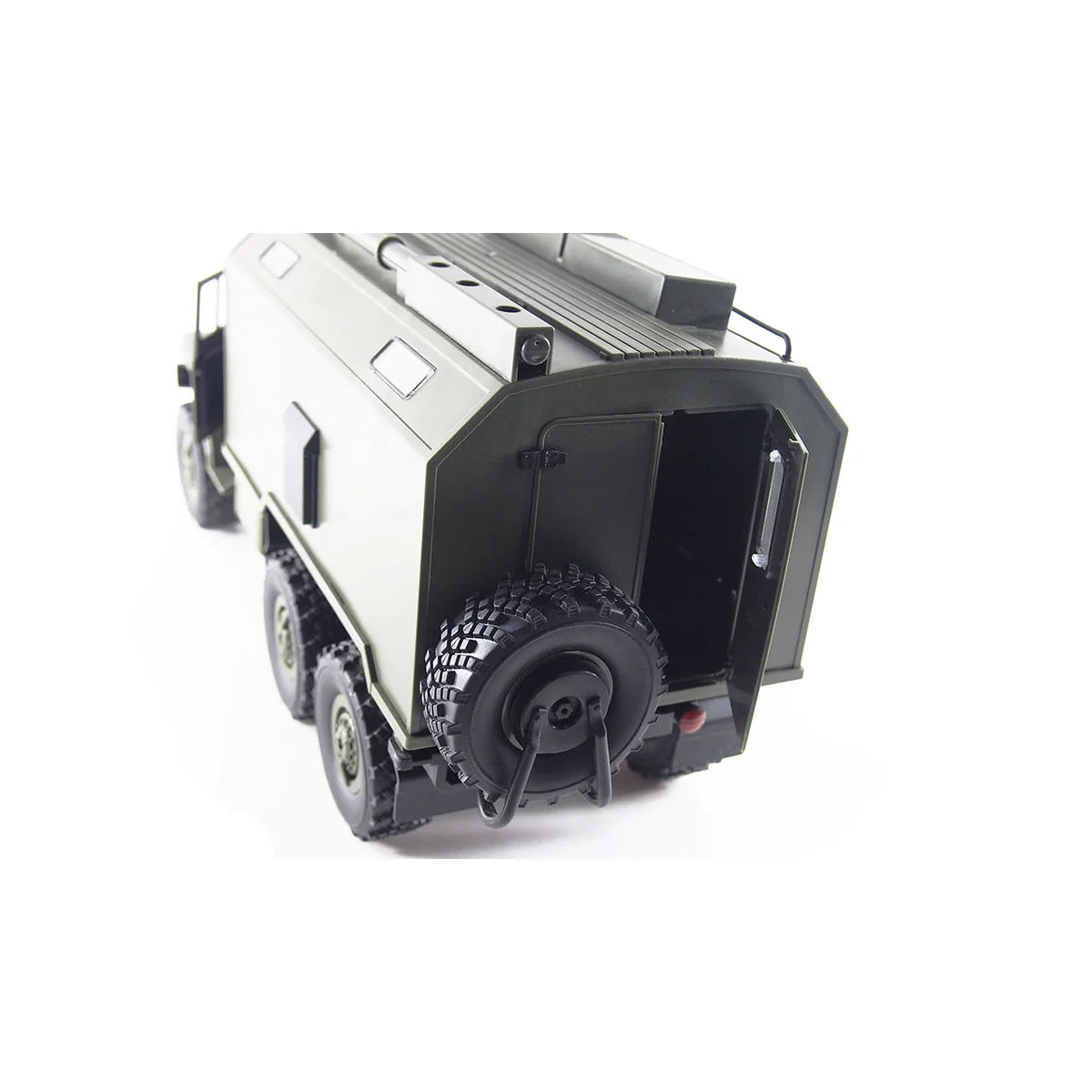 Amewi Ural B36 Militär Lkw 6WD grün 22371 im Maßstab 1:16 Truck RTR – Rückansicht