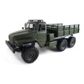 Amewi Ural Truck 6WD 22509 im Maßstab 1:16 Truck RTR – Seitenansicht mit Ladefläche und großen Geländereifen