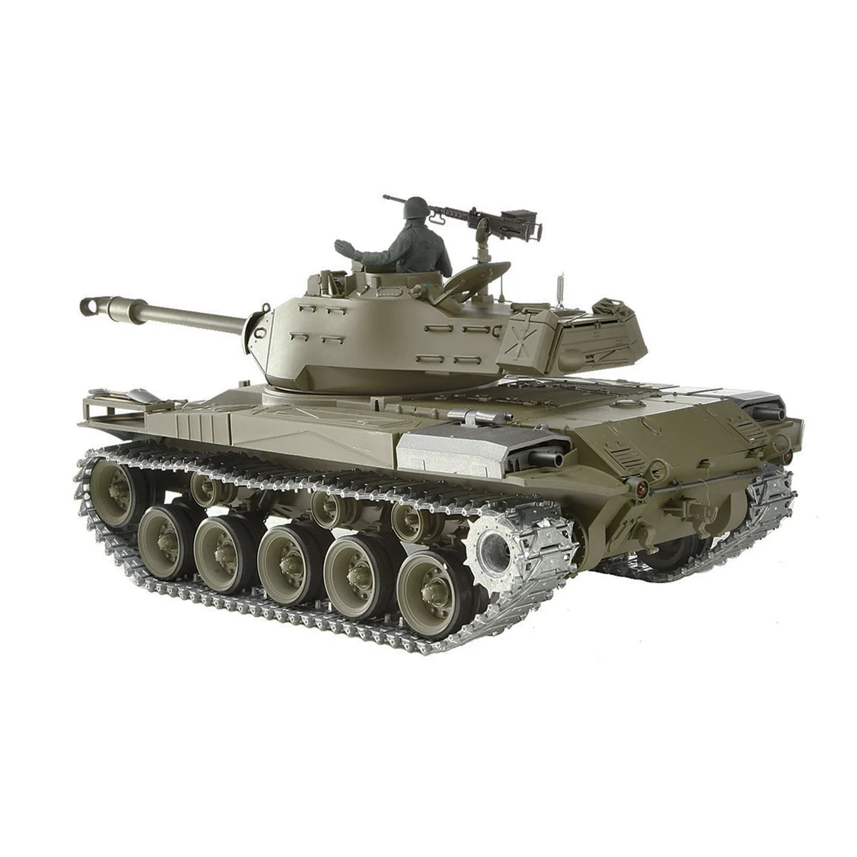 Amewi Walker Bulldog M41 Advanced Line IR/BB 23045 im Maßstab 1:16 Panzer RTR – Seitenansicht