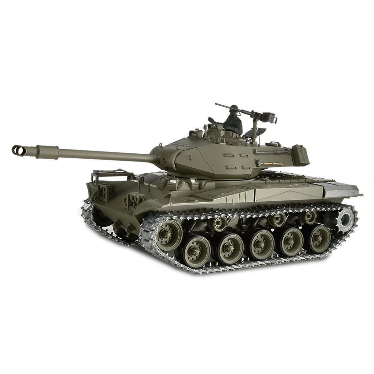 Amewi Walker Bulldog M41 Advanced Line IR/BB 23045 im Maßstab 1:16 Panzer RTR – Seitenansicht