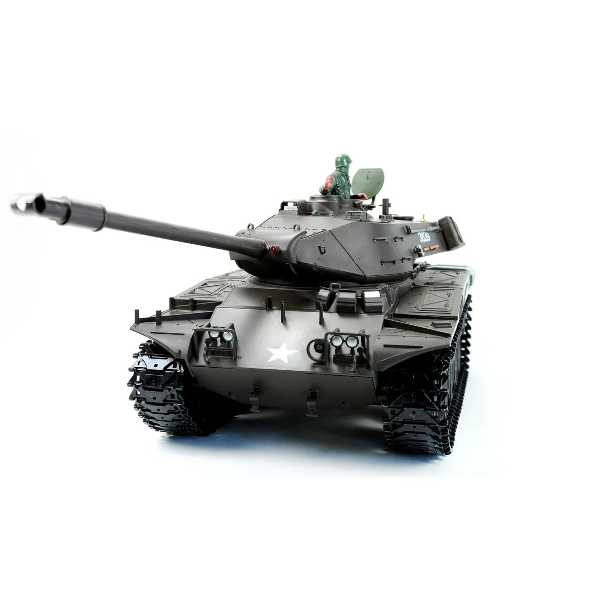 Amewi Walker Bulldog M41 Standard Line BB 23011 im Maßstab 1:16 Panzer RTR – Seitenansicht
