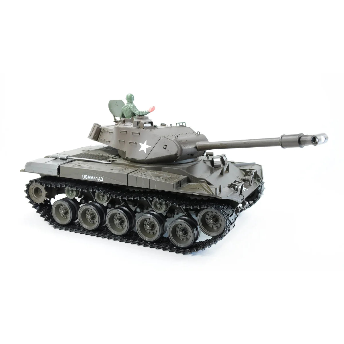 Amewi Walker Bulldog M41 Standard Line BB 23011 im Maßstab 1:16 Panzer RTR – Seitenansicht