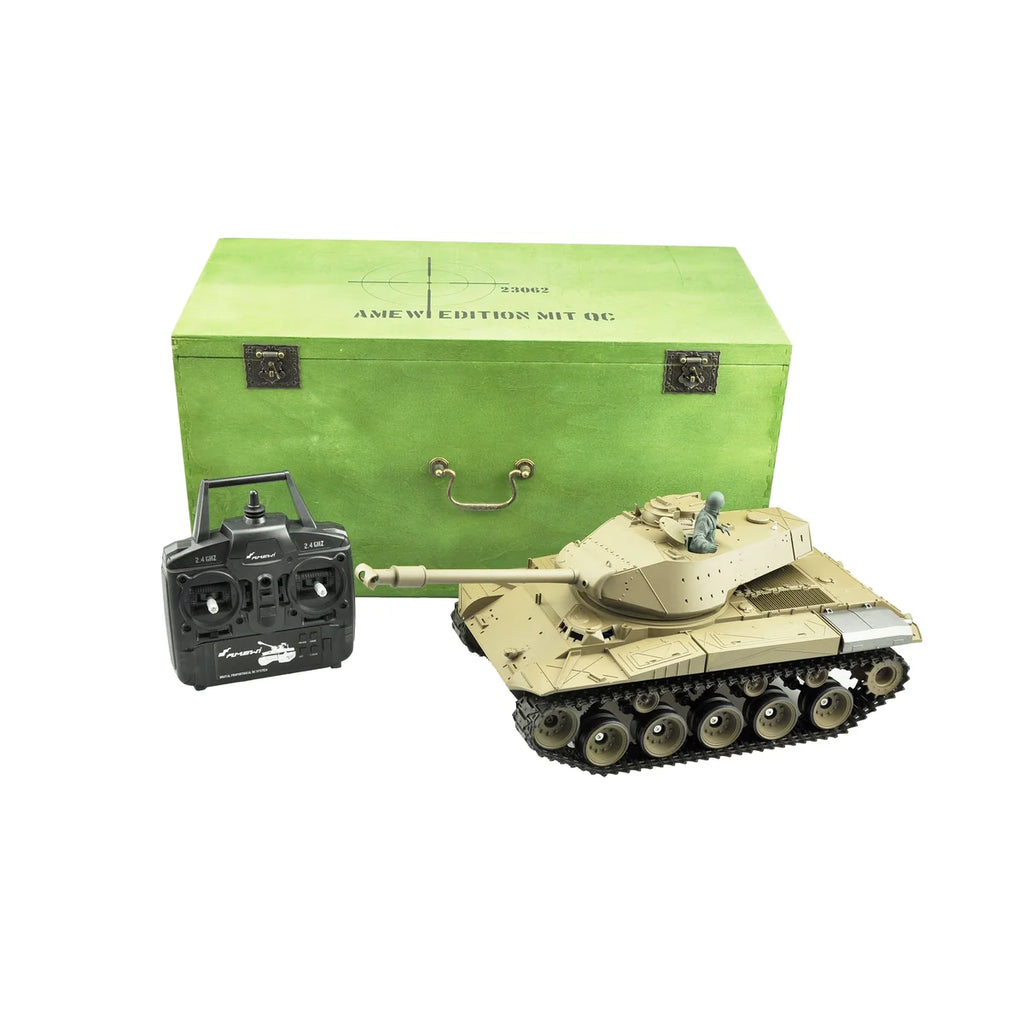 Amewi Walker Bulldog M41 Standard Line IR/BB 23062 im Maßstab 1:16 Panzer RTR – Lieferumfang und Zubehör