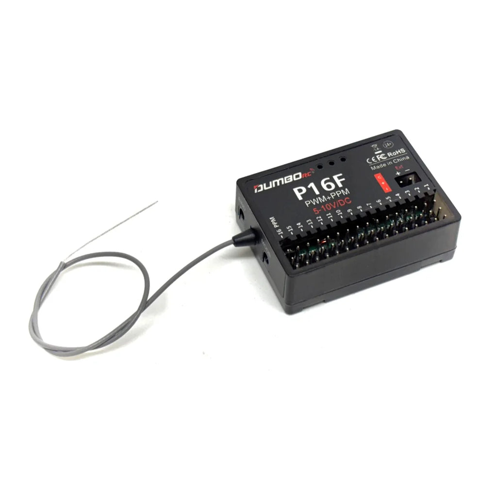 DumboRC Dumbo RC 16-Kanal Empfänger "P16F" 2.4GHz P16F