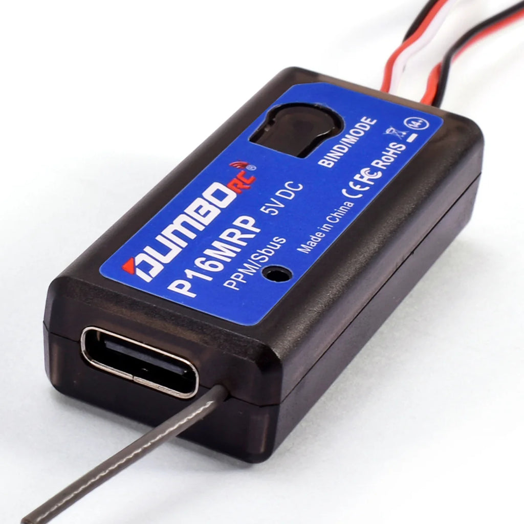 DumboRC Dumbo RC 16-Kanal Empfänger "P16MRP" 2.4GHz P16MRP