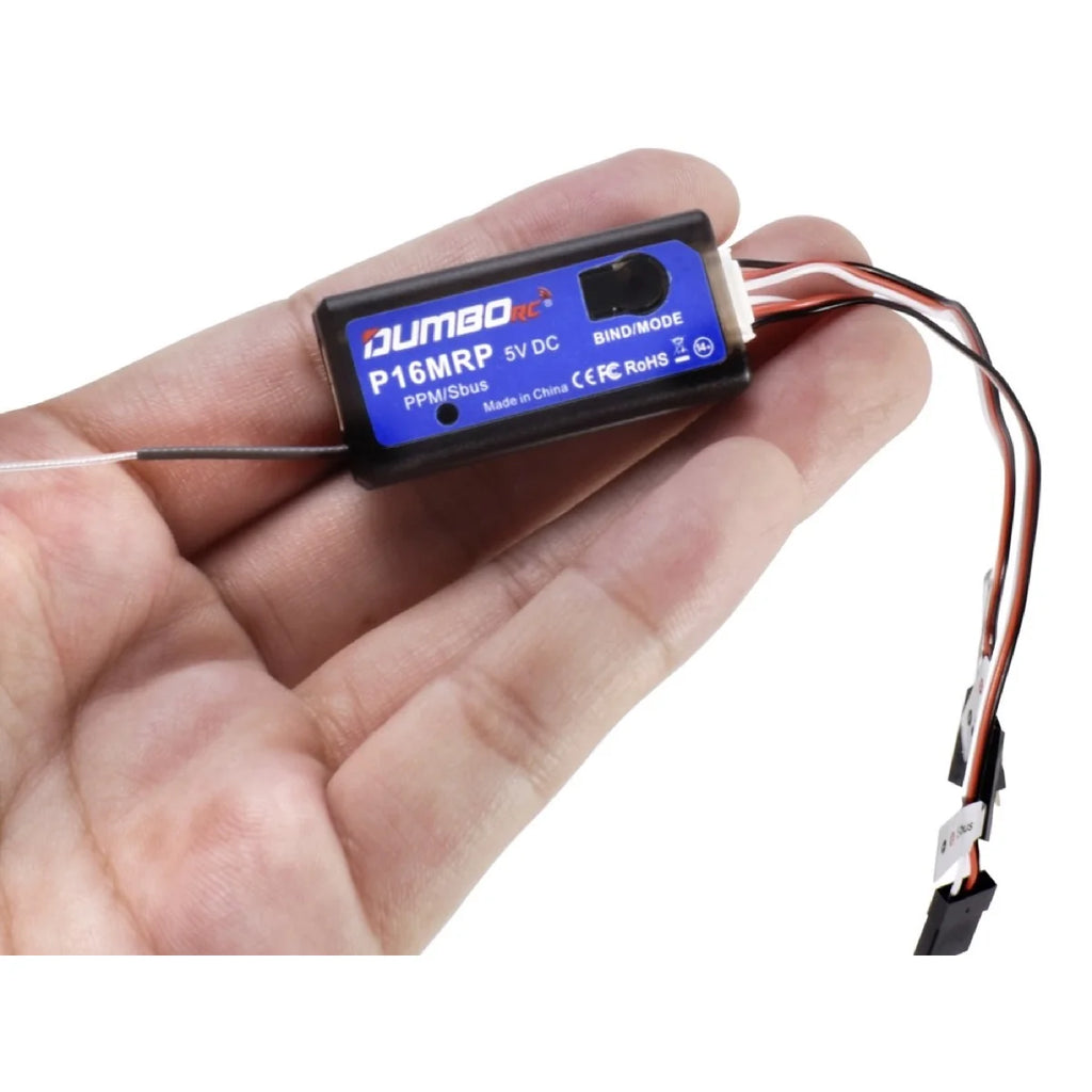 DumboRC Dumbo RC 16-Kanal Empfänger "P16MRP" 2.4GHz P16MRP