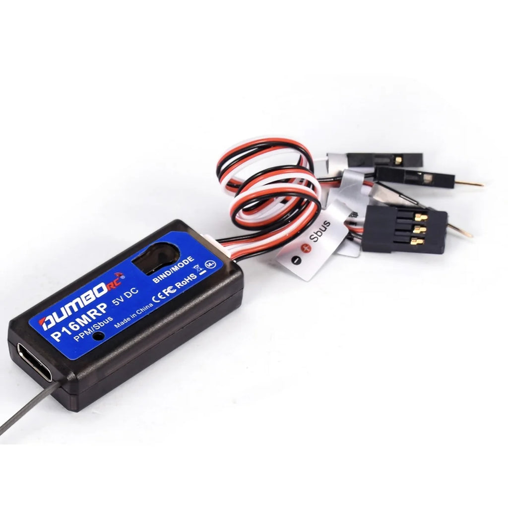 DumboRC Dumbo RC 16-Kanal Empfänger "P16MRP" 2.4GHz P16MRP