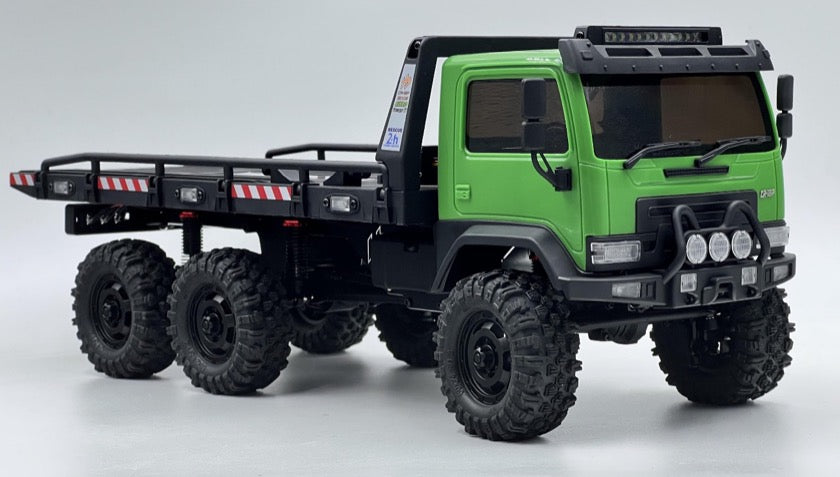 Hobby Plus CR18P Arktos 6x6 V1.5 Crawler 1:18 RTR Grün HBP1810602 – Schrägansicht vorne