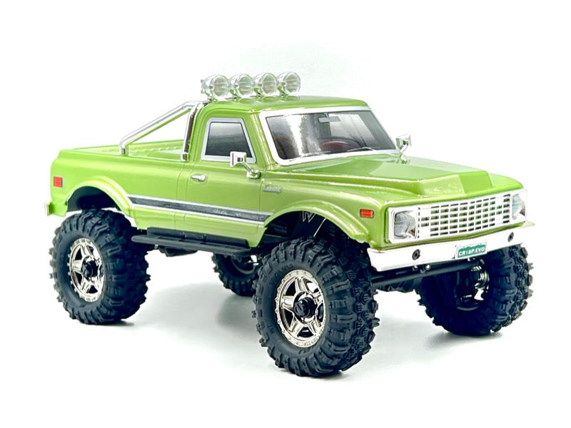 Hobby Plus CR18P EVO-V2 Convoy Crawler 1:18 4WD RTR Grün HBP1810504-GN – Schrägansicht vorne