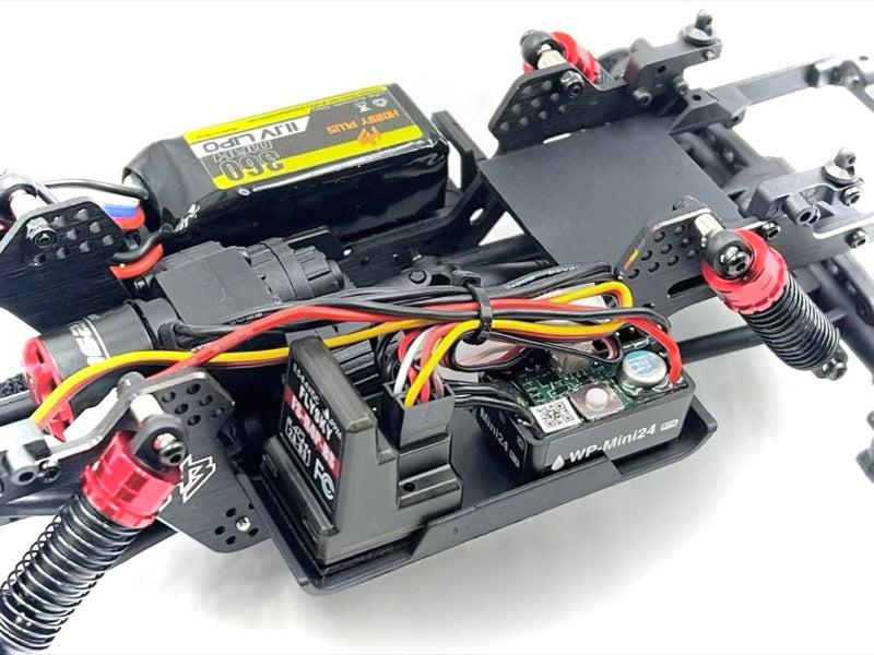 Hobby Plus CR18P PRO Juice Up Brushless Crawler 1:18 4WD RTR Gelb HBP1810360-JUYW – Elektronik mit Hobbywing-Regler