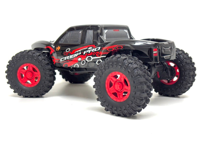 Hobby Plus CR18P PRO Juice Up Brushless Crawler 1:18 4WD RTR Rot HBP1810360-JURD – Schrägansicht vorne