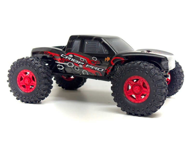 Hobby Plus CR18P PRO Juice Up Brushless Crawler 1:18 4WD RTR Rot HBP1810360-JURD – Seitenansicht