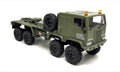 Hobby Plus CR18P Terranaut 8x8 AWS Crawler 1:18 RTR Grün HBP1810800-GN – Schrägansicht vorne