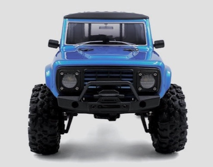 Hobby Plus CR18P V3 Rushmore Brushless Crawler 1:18 4WD RTR Cyan HBP1810416-V3 – Frontansicht