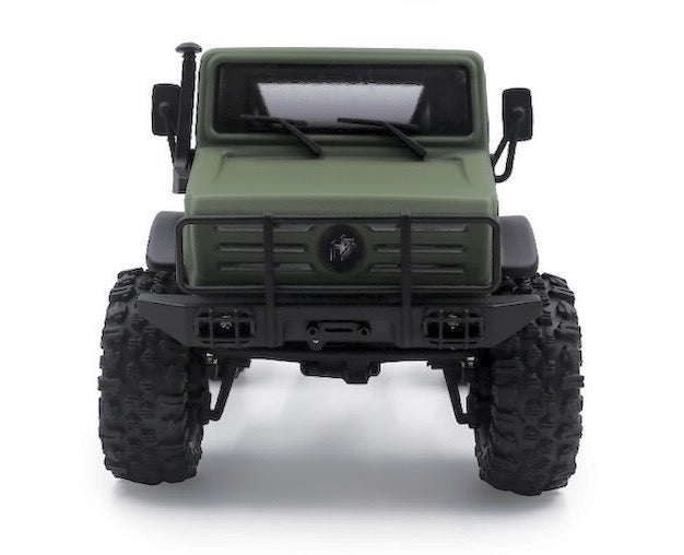 Hobby Plus CR18P V3 T-Hunter Brushless Crawler 1:18 4WD RTR Grün HBP1810418-V3 – Frontansicht