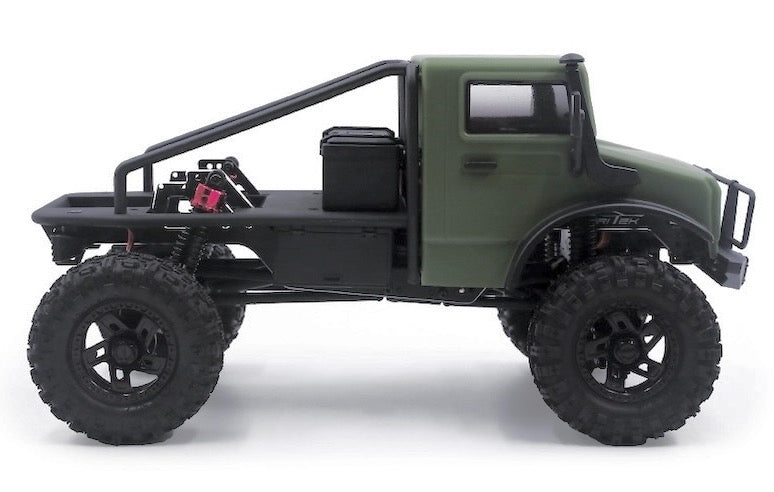 Hobby Plus CR18P V3 T-Hunter Brushless Crawler 1:18 4WD RTR Grün HBP1810418-V3 – Seitenansicht