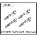 Hobby Plus HobbyPlus Dämpfer-Set komplett - schwarz (4) HBP240012-Bl