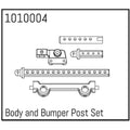 Hobby Plus HobbyPlus Karosserie und Stoßfänger Halter Set HBP240015