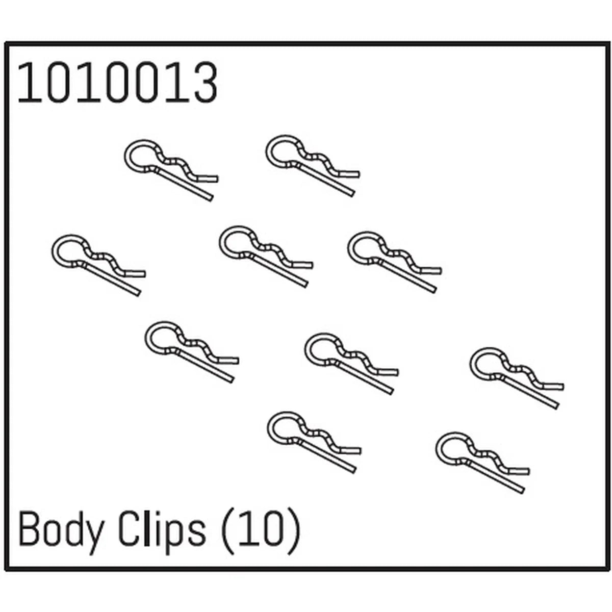Hobby Plus HobbyPlus Karosseriesplinte (8) HBP240029