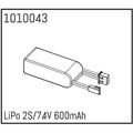 Hobby Plus HobbyPlus LiPo 2S/7,4V 600mAh HBP240063