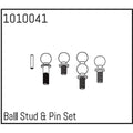 Hobby Plus HobbyPlus Kugelkopf & Stift Set für 1:18 Crawler HBP240078