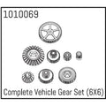 Hobby Plus HobbyPlus Zahnrad-Set komplett (6X6) für CR18P Arktos 6x6 HBP240121