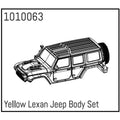 Hobby Plus Lexan Wrangler Body Set Gelb HBP240157