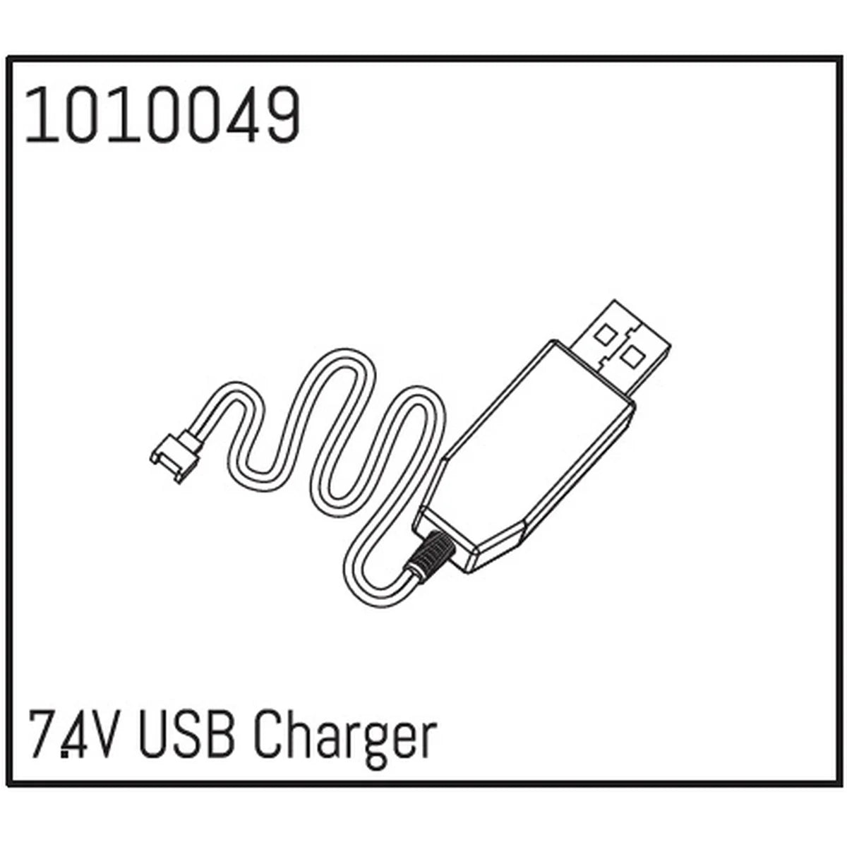 Hobby Plus HobbyPlus 7,4V USB-Ladegerät für CR18P PRO/EVO HBP240163
