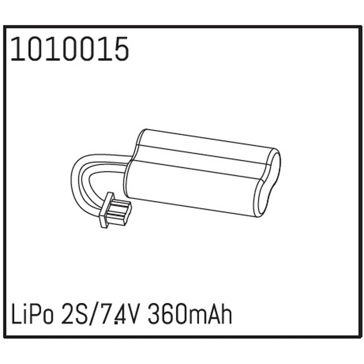 Hobby Plus HobbyPlus LiPo 2S/7,4V 360mAh HBP240174