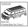 Hobby Plus Rock Van PC Body Set - PRO Crawler 1:18 Grau HBP240181