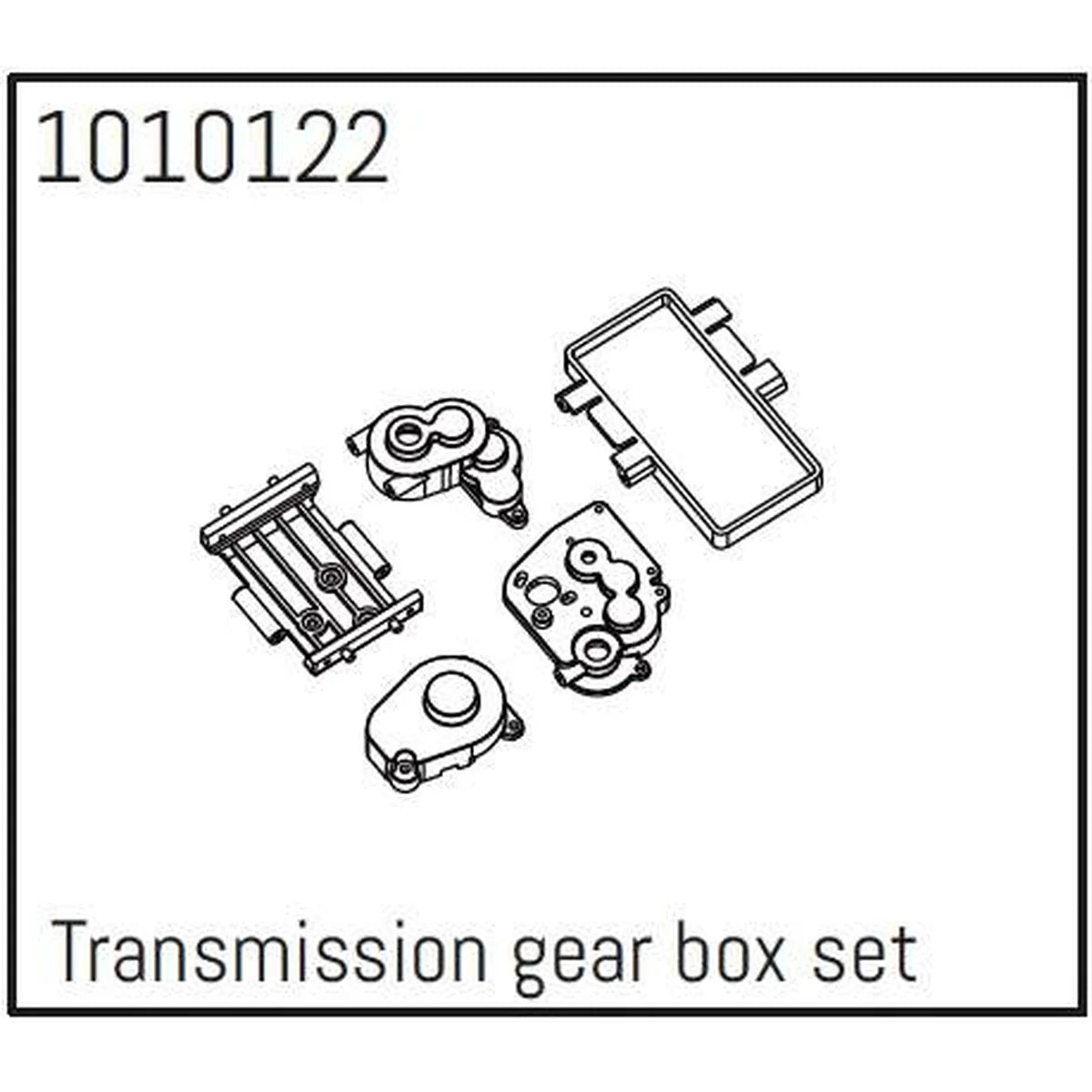 Hobby Plus HobbyPlus Getriebe Getriebegehäuse Set für CR18P PRO Crawler 1:18 HBP240193
