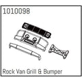 Hobby Plus HobbyPlus Rock Van Kühlergrill & Stoßfänger für CR18P PRO Crawler 1:18 HBP240232