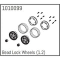 Hobby Plus HobbyPlus 1.2" Beadlock-Felgen (4) für CR18P PRO Crawler 1:18 HBP240233