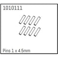 Hobby Plus HobbyPlus Stifte 1 x 4.5mm (8) für CR18P PRO Crawler 1:18 HBP240243