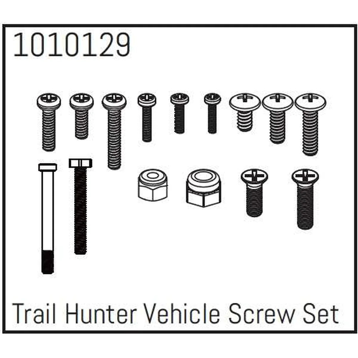 Hobby Plus HobbyPlus T-Hunter Schrauben-Set für CR18P PRO Crawler 1:18 HBP240284