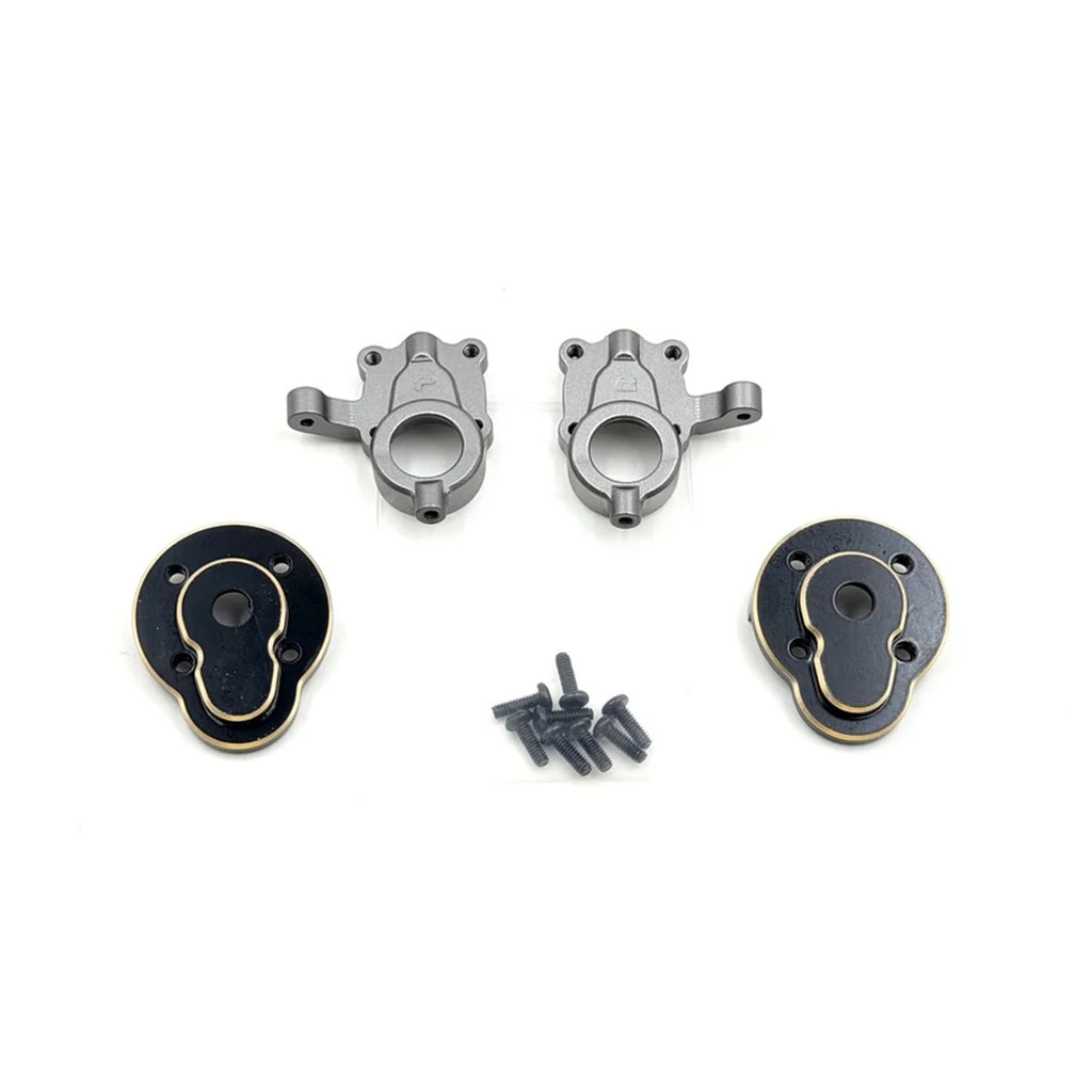 Hobby Plus HobbyPlus Opt. Alu Portalnabe Set V2 vorne - EVO/GOAT für CR18P PRO/EVO HBP240391