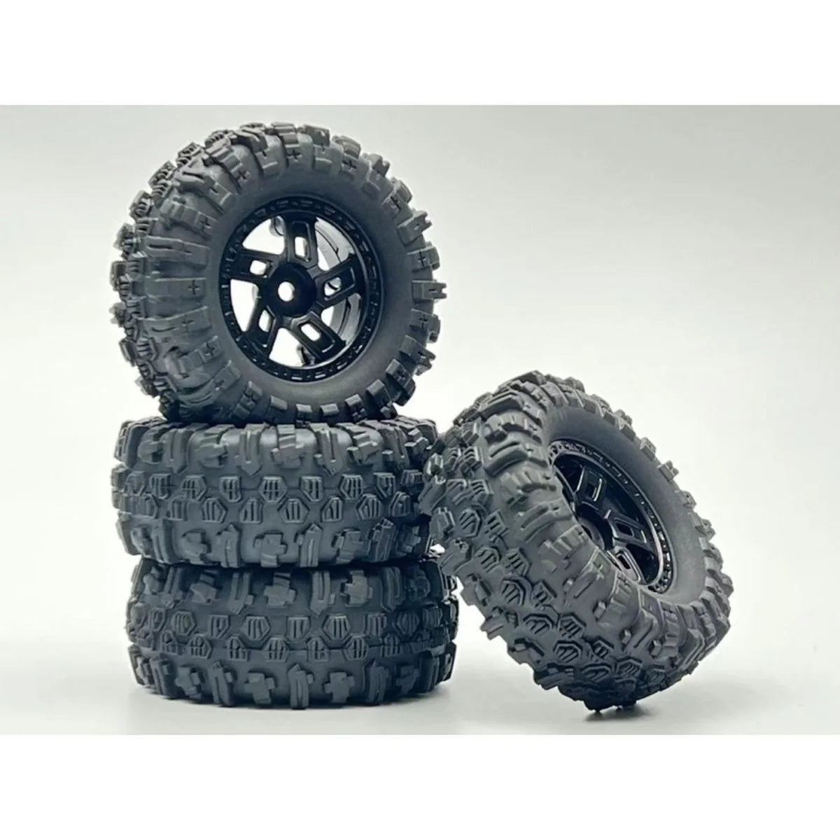 Hobby Plus HobbyPlus 1.2" Räderset "Mudder-Competition" 60mm (4) für CR18P PRO/EVO HBP240396